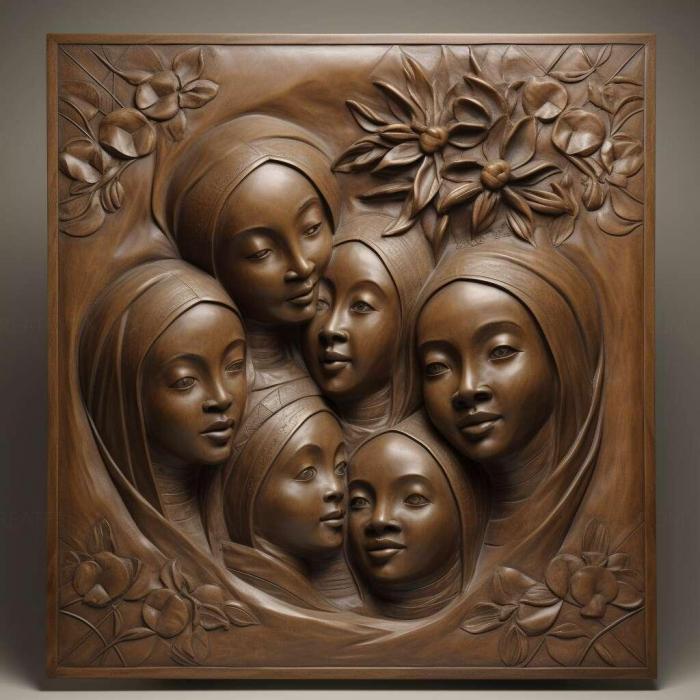 نموذج ثلاثي الأبعاد لآلة CNC 3D Art 